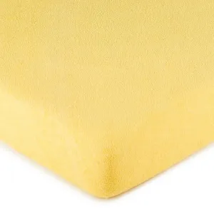 4Home frottír lepedő sárga, 160 x 200 cm