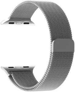 4wrist Milánói acél szíj Apple Watch - Ezüst 42/44/45/49 mm