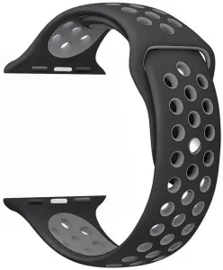 4wrist Szilikon szíj Apple Watch - Fekete/Szürke 38/40/41 mm