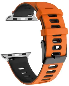 4wrist Szilikon szíj Apple Watch-hoz - Orange 38/40/41 mm #67023