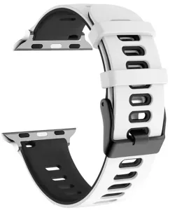 4wrist Szilikon szíj Apple Watch-hoz - White 38/40/41 mm