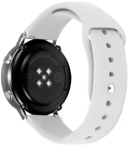 4wrist Szilikon szíj Samsung Galaxy Watch-hoz 6/5/4 - White