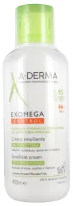 A-DERMA Bőrpuhító krém atópiás ekcémára hajlamos száraz bőrre Exomega Control (Emollient Cream) 400 ml