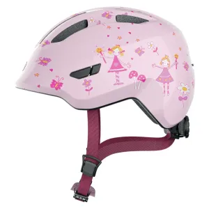 Gyerek kerékpáros sisak Abus Smiley 3.0  Rózsaszín Hercegnő  S (45-50)