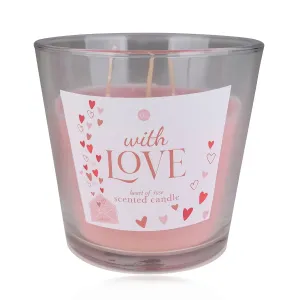 Accentra Illatgyertya három kanóccal With Love (Scented Candle) 570 g