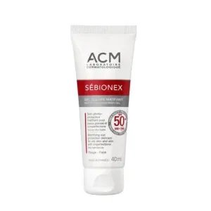ACM Mattító krémes zselé SPF 50+Sébionex (Mattifying Sunscreen Gel) 40 ml