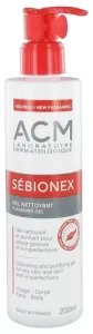 ACM Tisztító gél problémás bőrre Sébionex (Cleansing Gel) 200 ml