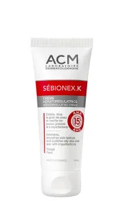 ACM AHA-sav tartalmú keratoregulációs krém problémás bőrre Sébionex K (Keratoregulating Cream) 40 ml