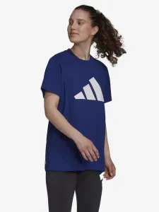 adidas Performance Future Icons Logo Graphic Póló Kék