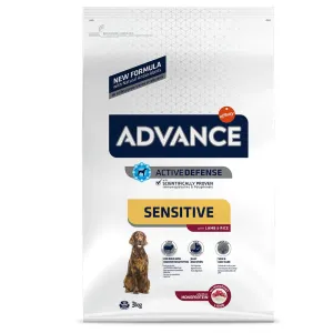 2x3kg Advance Sensitive Adult bárány & rizs száraz kutyatáp