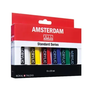 Akrilfesték készlet AMSTERDAM Standard Series 6 x 20 m (akrilfesték)