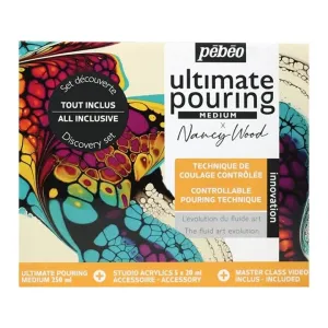 Pebeo készlet Ultimate Pouring (Kész festékek pouring technikához)