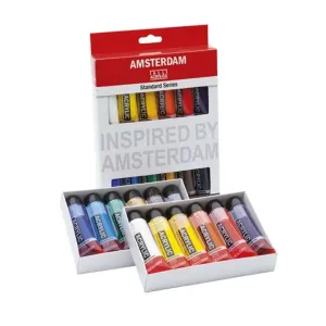 Akrilfesték készlet AMSTERDAM Standard Series 12 x 20 m (akrilfesték)