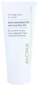 Alcina Bőrápoló fluid AHA savakkal 10% (AHA Facial Fluid, 10%) 50 ml
