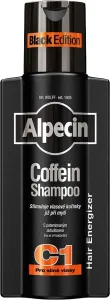 Alpecin Koffeines sampon hajhullás ellen C1 Black Edition (Coffein Shampoo) 250 ml