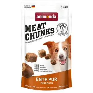 4x60g Animonda Meat Chunks Small kutyasnack kacsa pur