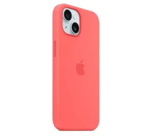 Apple iPhone 15 MagSafe Silicone case guava (MT0V3ZM/A) Mobiltelefon tok