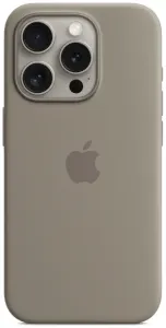 Apple iPhone 15 Pro MagSafe Silicone case clay (MT1E3ZM/A) Mobiltelefon tok