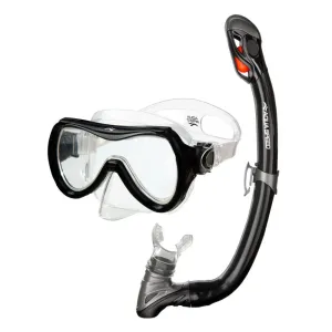 Snorkeling szett Aqua Speed Alize+Samos  Fekete/Ezüst