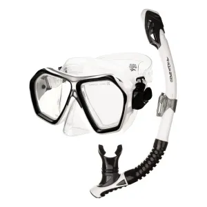 Snorkeling szett Aqua Speed Blaze+Borneo  FEHÉR / FEKETE