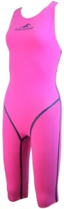 Női verseny úszódressz aquafeel neck to knee oxygen racing pink 28