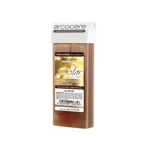 Arcocere Professional Wax Oro Puro Gold (Roll-On Cartidge) 100 ml szőrtelenítő viasz csillámmal