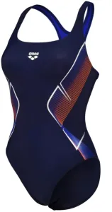 Arena my crystal swimsuit control pro back navy/neon blue m - uk34