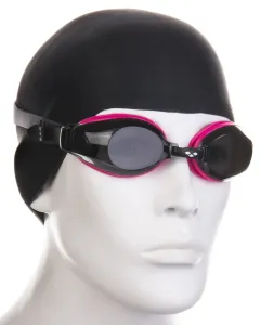 Arena zoom x-fit úszószemüveg fekete/rózsaszín