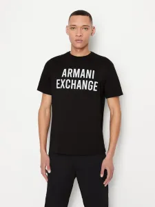 Armani Exchange Póló Fekete