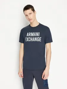 Armani Exchange Póló Kék