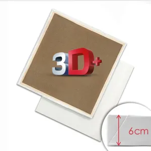 3D  Festővászon PROFI - Több méretben (festővásznak ARTMIE)