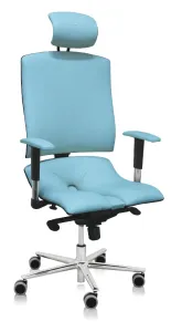 Asana Architect ergonomikus irodai szék Kárpit színe: ECO-bőr Világos kék 574
