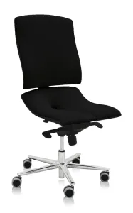 Asana Steel Standard ergonomikus irodai szék Kárpit színe: Atlantic Fekete 60999, Kartámla: kartámla nélküli