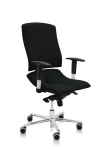 Asana Steel Standard ergonomikus irodai szék Kárpit színe: Atlantic Fekete 60999, Kartámla: kartámlával együtt