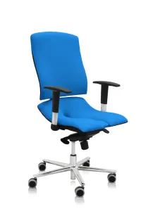 Asana Steel Standard ergonomikus irodai szék Kárpit színe: Atlantic Kék 66086, Kartámla: kartámlával együtt