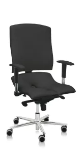 Asana Steel Standard ergonomikus irodai szék Kárpit színe: ECO-bőr Antracit 525, Kartámla: kartámla nélküli
