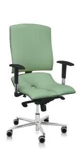 Asana Steel Standard ergonomikus irodai szék Kárpit színe: ECO-bőr Zöld 569, Kartámla: kartámla nélküli