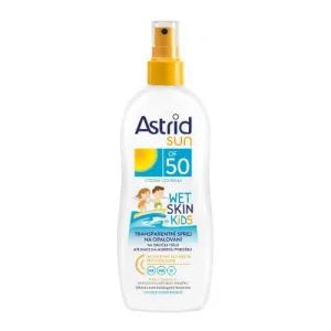 Astrid Gyermek átlátszó napvédő spray SPF 50 Sun Kids 150 ml