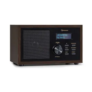 Auna Ambient, DAB+/FM rádió, BT 5.0, AUX-In, LCD kijelző, Ébresztőóra időzítővel #32011