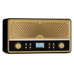 Auna Glastonbury Go, digitális rádió, sztereó, Li-Ion akkumulátor, BT, DAB/UKW, MP3, USB, Line-In #33269