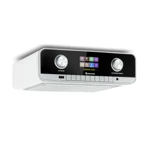 Auna Connect Soundchef MKII, beépíthető konyharádió, internetes rádió, DAB+, UKW, 2x3