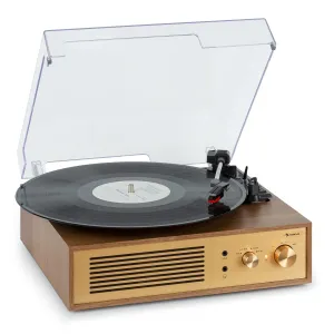 Auna Berklee TT Classic, lemezjátszó, szíjhajtás, 33 1/3 és 45 RPM, sztereó hangszórók #33199
