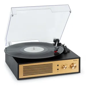 Auna Berklee TT Classic, lemezjátszó, szíjhajtás, 33 1/3 és 45 RPM, sztereó hangszórók #33200