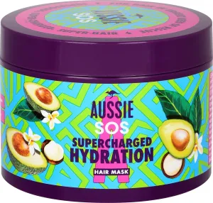 Aussie Hidratáló maszk száraz és sérült hajra SOS Supercharged Hydration (Hair Mask) 450 ml