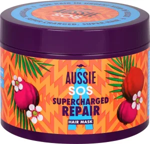 Aussie Megújító maszk száraz és sérült hajra SOS Supercharged Repair (Hair Mask) 450 ml