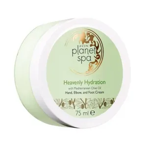 Avon Hidratáló krém kézre, lábra és könyökre olívaolajjal Planet Spa (Hand, Elbow and Foot Cream) 75 ml