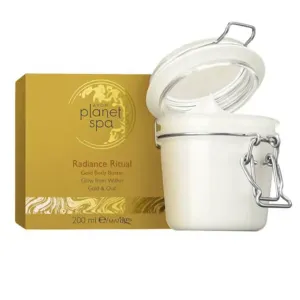 Avon Planet Spa Radiance Ritual (Golden Body Butter) 200 ml testápoló krém arany részecskékkel