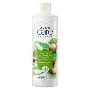 Avon Sampon és balzsam 2 az 1-ben Healthy Hydration (2 in 1 Shampoo & Conditioner) 700 ml