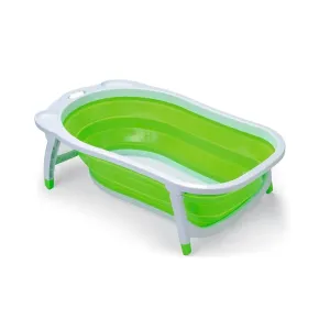 Babify Összecsukható fürdőkád szappantartóval újszülötteknek és csecsemőknek, BPA mentes, lányoknak és fiúknak 0-5 éves korig