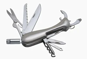Multifunkcionális kés Baldéo ECO164 Talicska, 12 jellemzői rozsdamentes